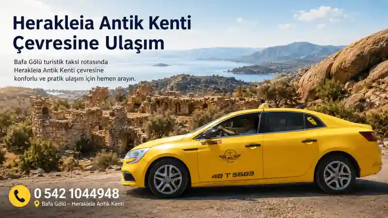 Bafa Gölü turistik taksi rotası