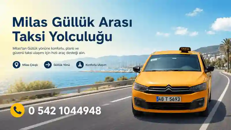 Milas Güllük arası taksi yolculuğu