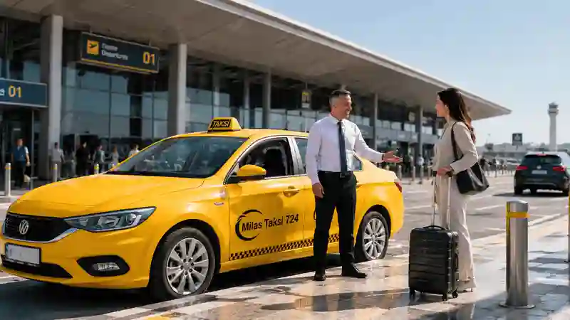 Milas Taksi 724 ile havalimanı yolcu karşılama ve 7/24 ulaşım desteği